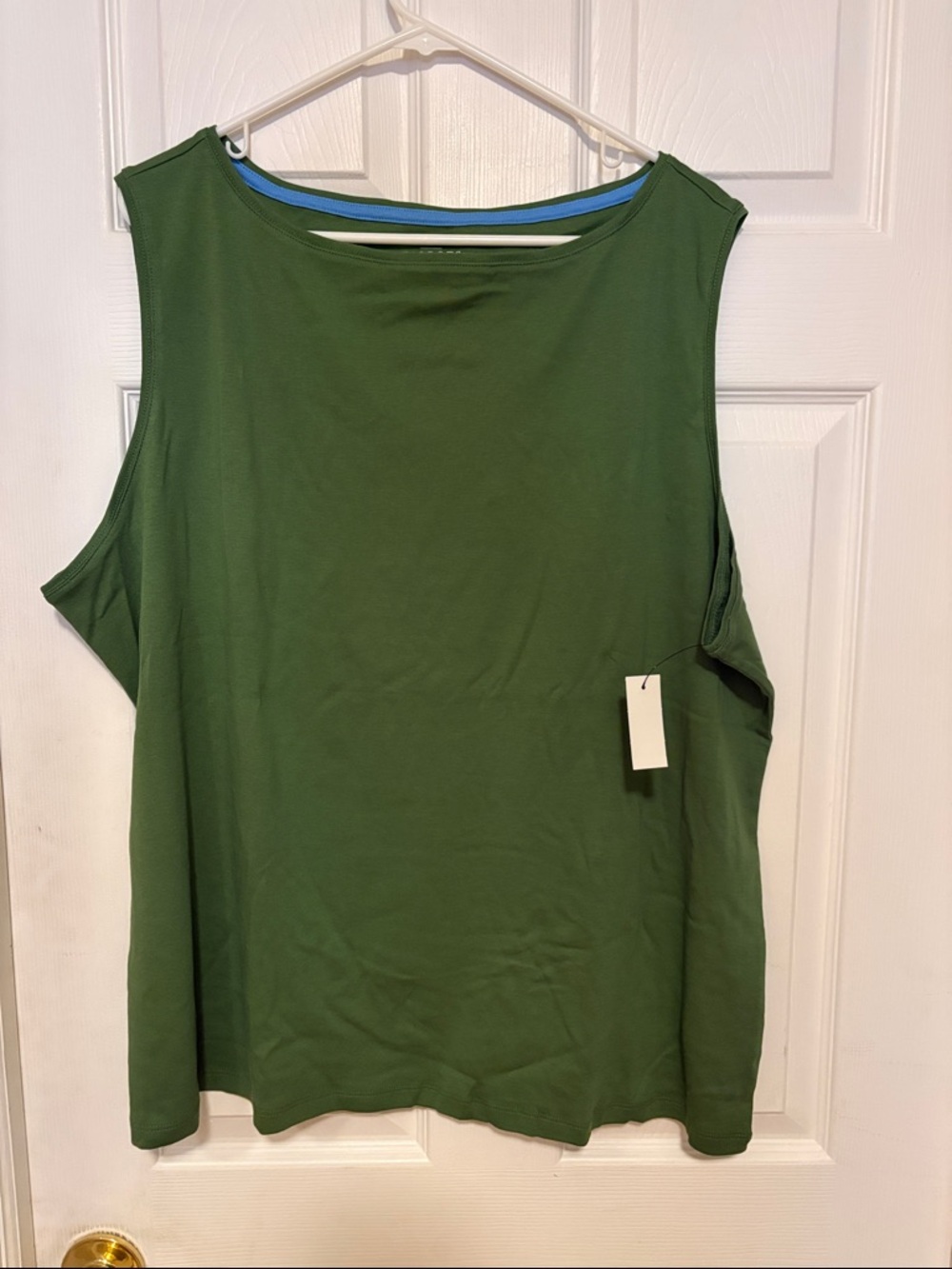 Talbots Olive Green Sleeveless Tank Top